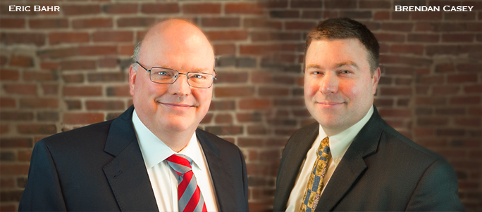 Eric Bahr and Brendan Casey